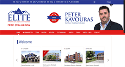 Desktop Screenshot of peterkavouras.com